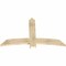 Ekena Millwork Bellingham Rough Sawn Timber Gable Bracket, Douglas Fir, 60"W x 38"H x 2"D x 6"F, 15/12 Pitch GBW060X38X0206BEL00RDF - alternate 5